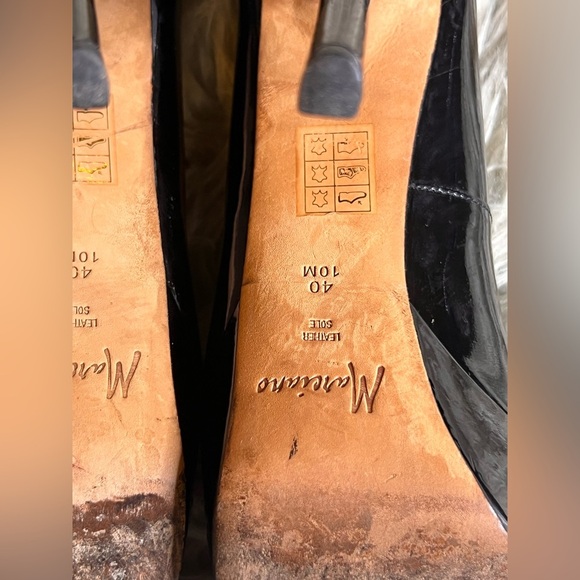 Vintage Marciano Black Patent leather platform high heel - Picture 6 of 6